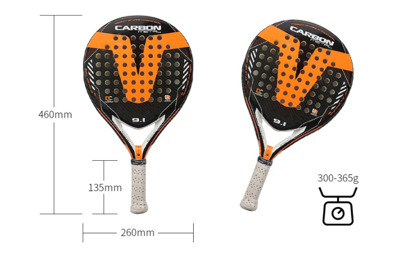 Glass Fiber Carbon Fiber Beach Racket Pick Racket